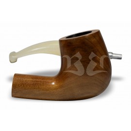 Cachimbo Bertoldi Elite Natural Curvo Peça Única